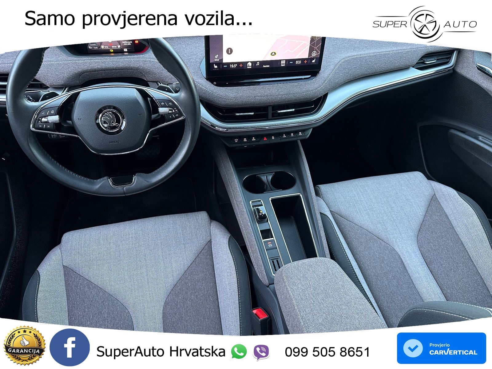 Škoda Enyaq iV 80x 82 kWh (265 KS) AWD Lodge LED+GR SJED+ACC