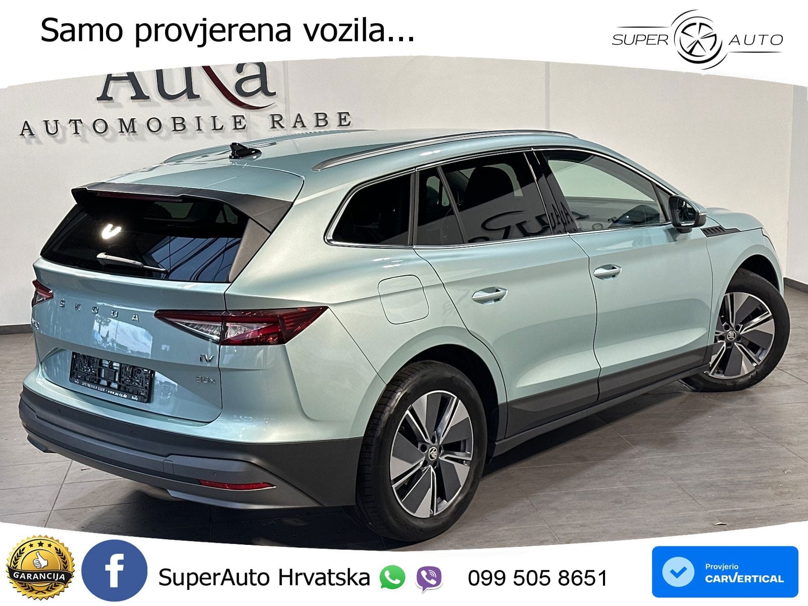 Škoda Enyaq iV 80x 82 kWh (265 KS) AWD Lodge LED+GR SJED+ACC
