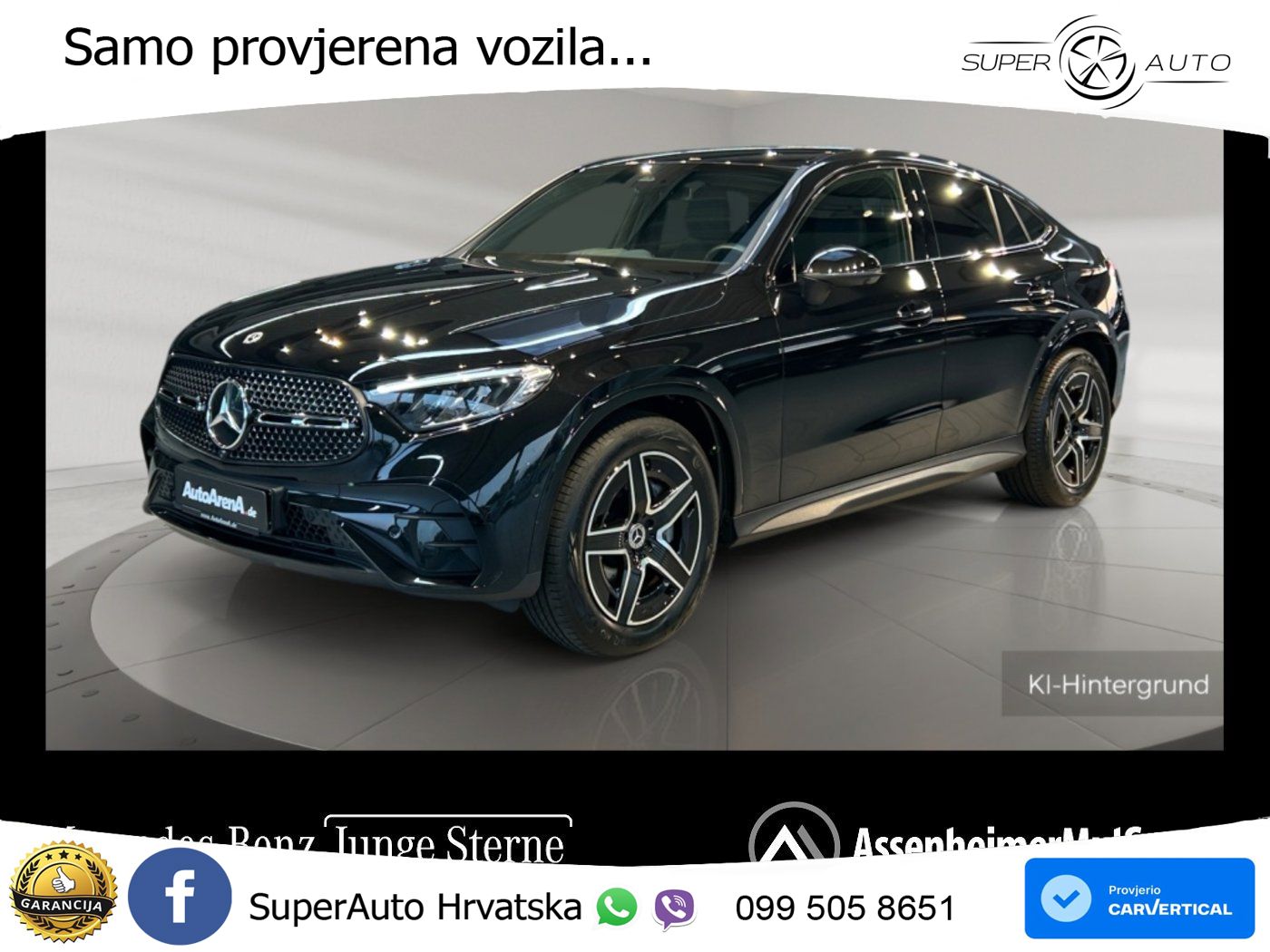 Mercedes GLC Coupe 200d (163 KS) 4MATIC 9G-TRONIC AMG LED+GR SJED+ACC