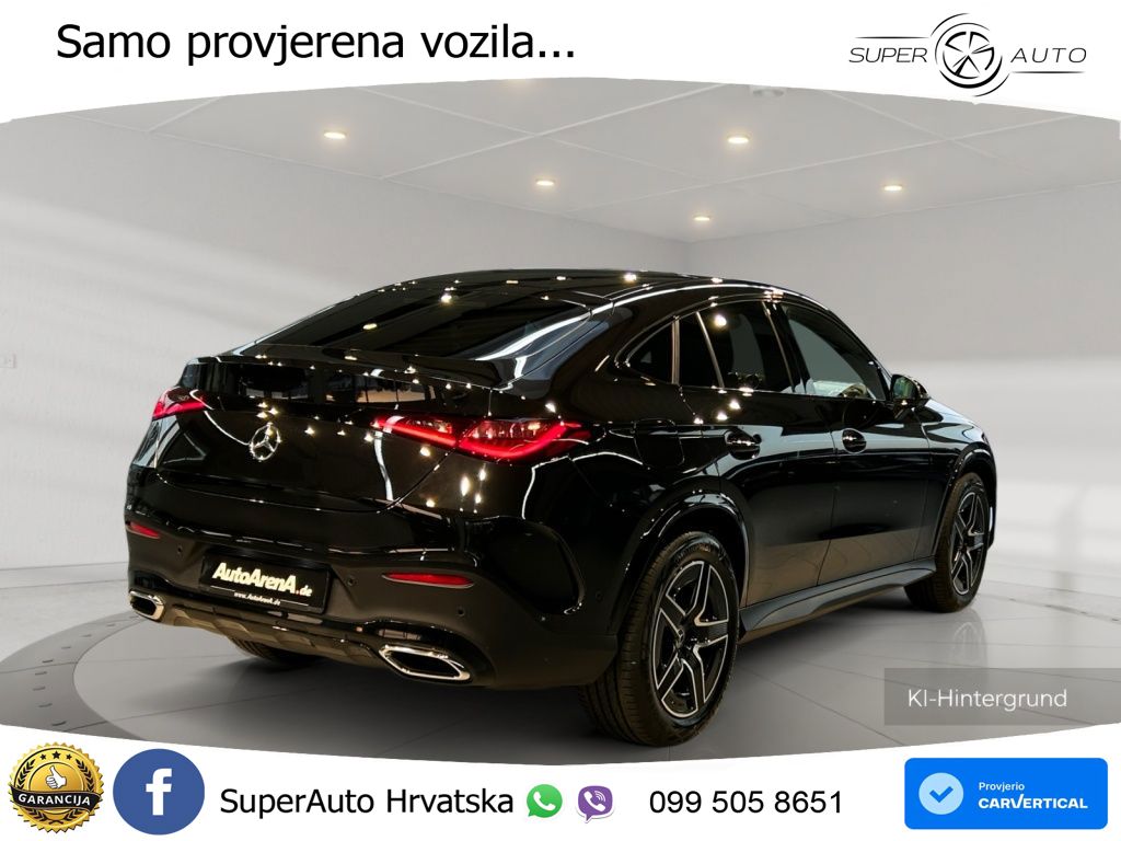Mercedes GLC Coupe 200d (163 KS) 4MATIC 9G-TRONIC AMG LED+GR SJED+ACC