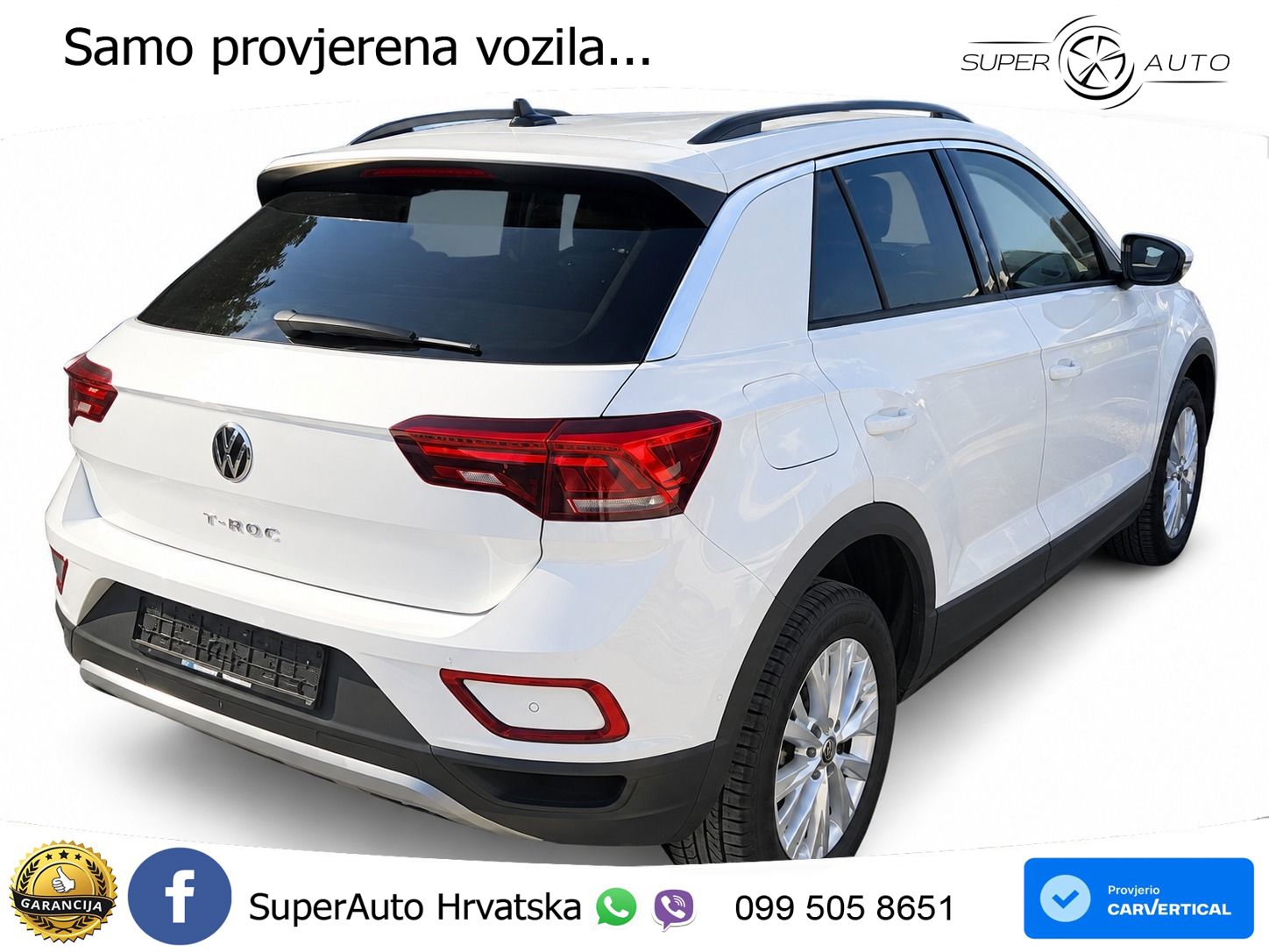 Volkswagen T-Roc 1.5 TSI (150 KS) LED+GR SJED+ACC
