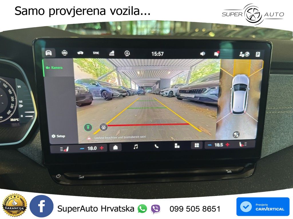 Škoda Octavia Combi 2.0 TDI (150 KS) DSG Selection MATRIX+GR SJED+KAM