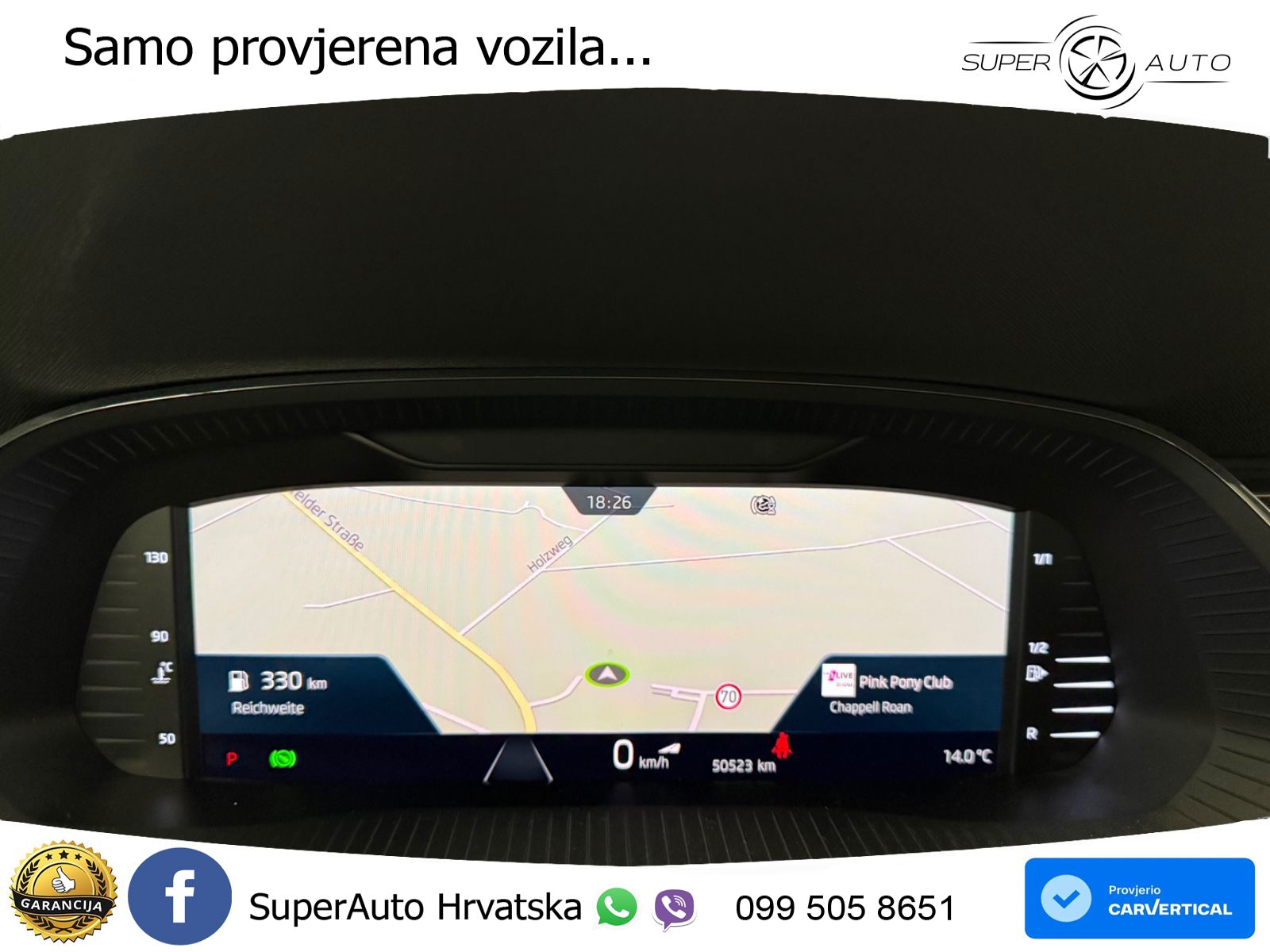 Škoda Octavia Combi 2.0 TDI (150 KS) DSG LED+GR SJED+ACC