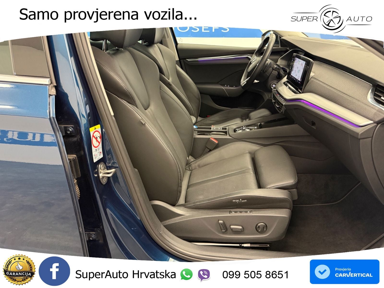 Škoda Octavia Combi 2.0 TDI (150 KS) DSG LED+GR SJED+ACC