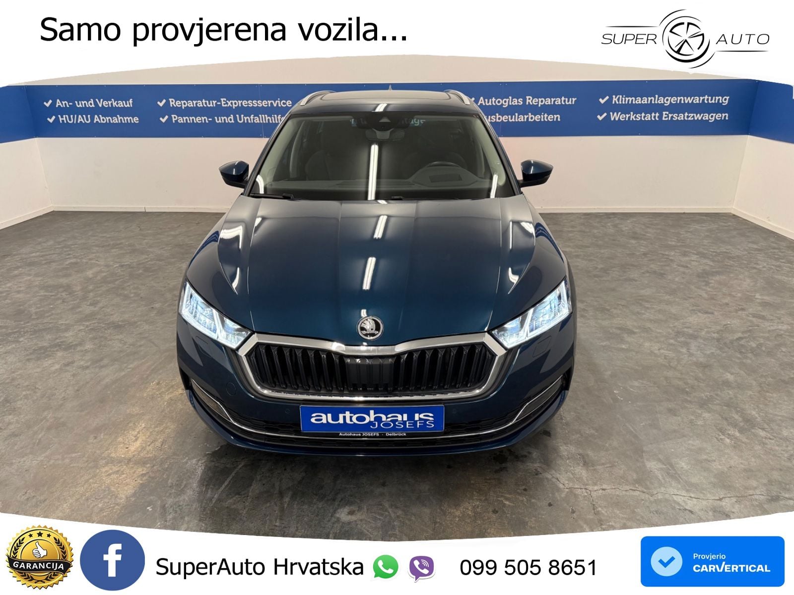 Škoda Octavia Combi 2.0 TDI (150 KS) DSG LED+GR SJED+ACC