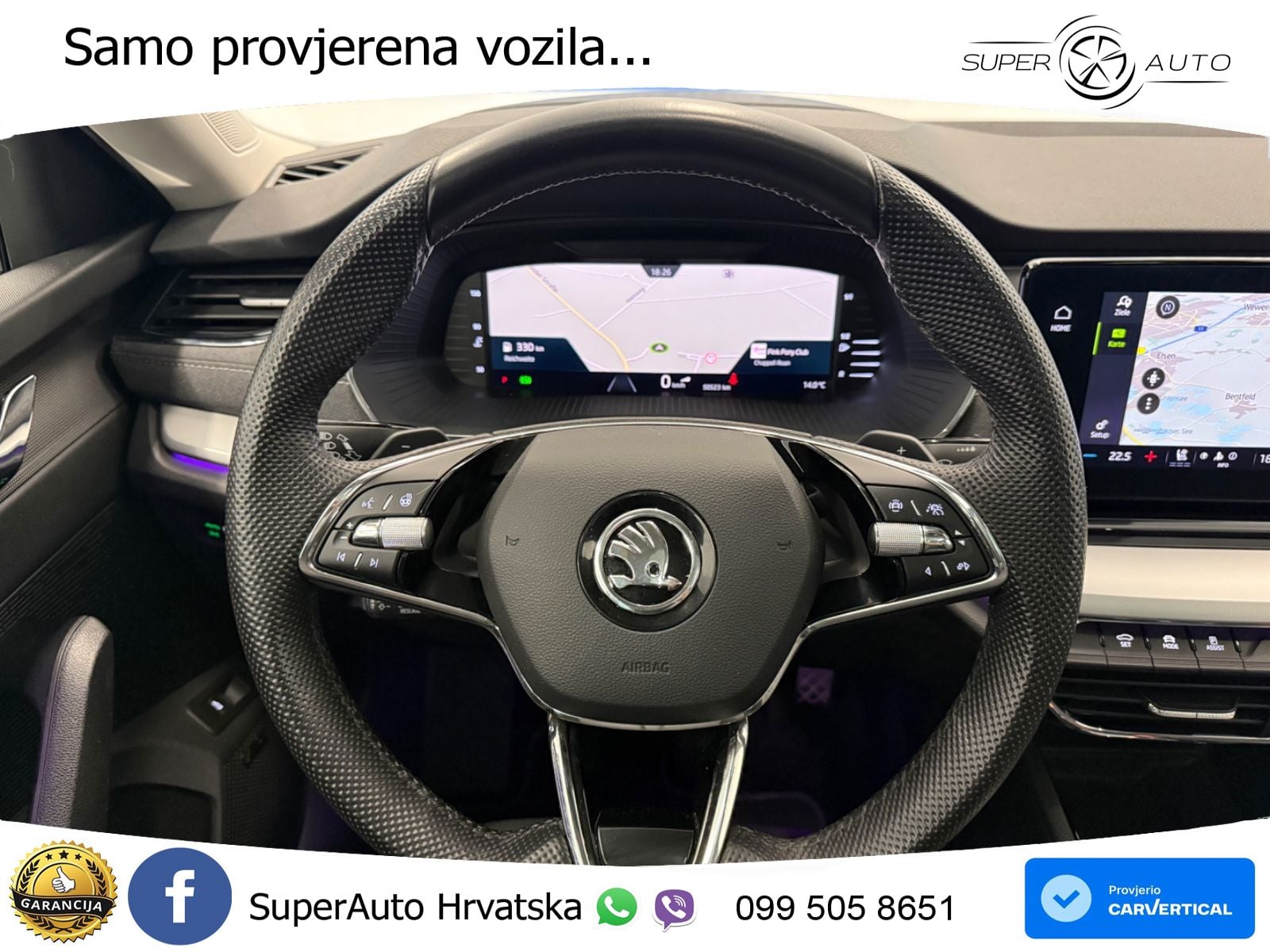 Škoda Octavia Combi 2.0 TDI (150 KS) DSG LED+GR SJED+ACC