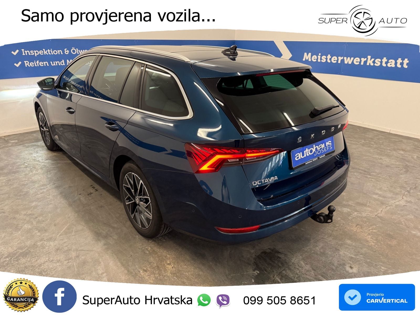 Škoda Octavia Combi 2.0 TDI (150 KS) DSG LED+GR SJED+ACC