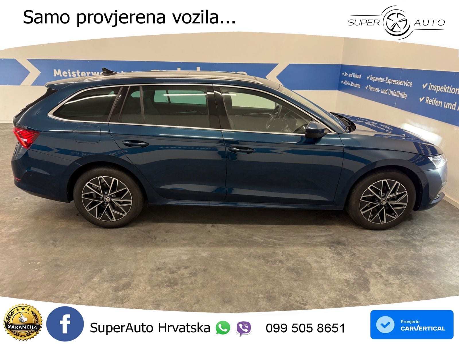 Škoda Octavia Combi 2.0 TDI (150 KS) DSG LED+GR SJED+ACC