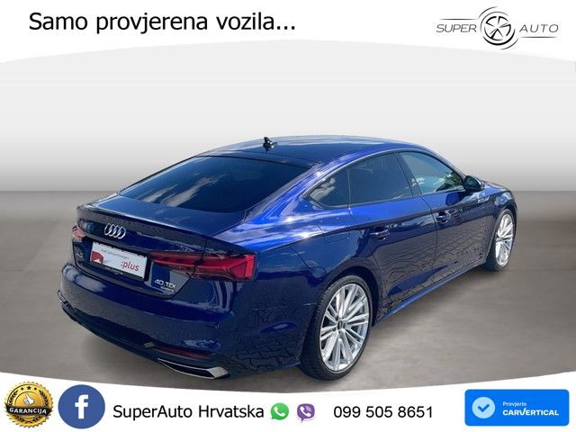 Audi A5 Sportback 40 TDI (204 KS) quattro S tronic MATRIX+GR SJED+KAM