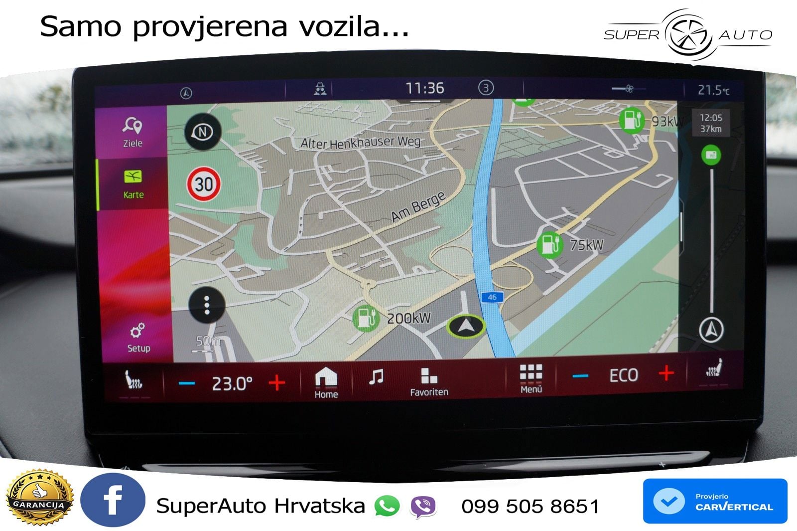 Škoda Enyaq iV 80 82 kWh (204 KS) SportLine LED+GR SJED+ACC