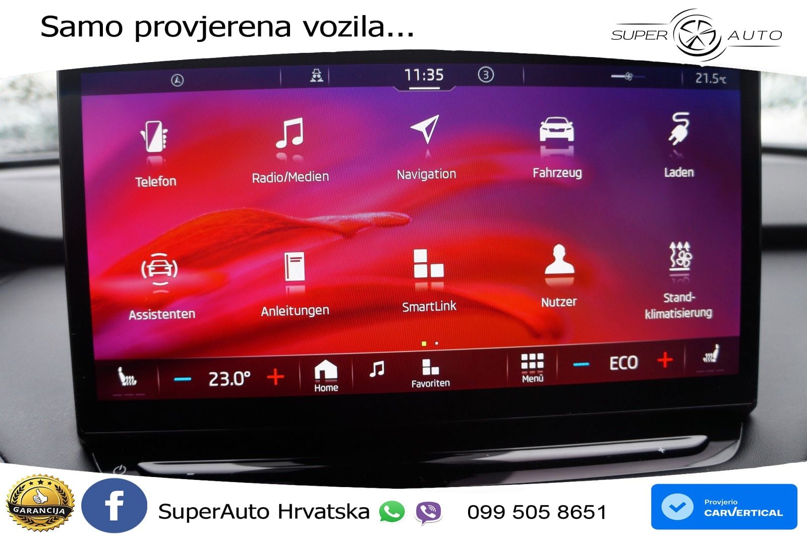 Škoda Enyaq iV 80 82 kWh (204 KS) SportLine LED+GR SJED+ACC