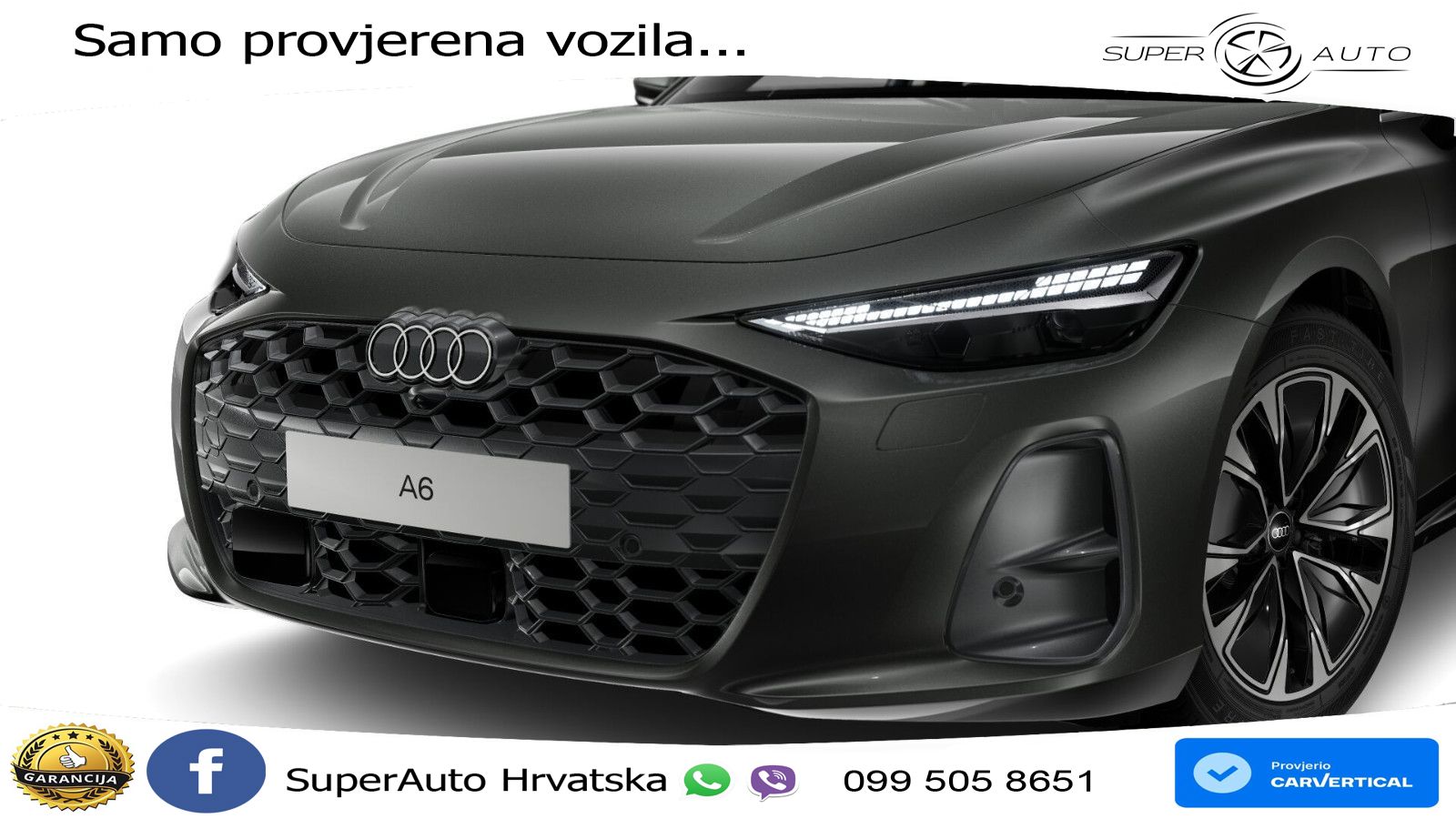 Audi A6 2.0 TDI (204 KS) S tronic LED+GR SJED+ACC