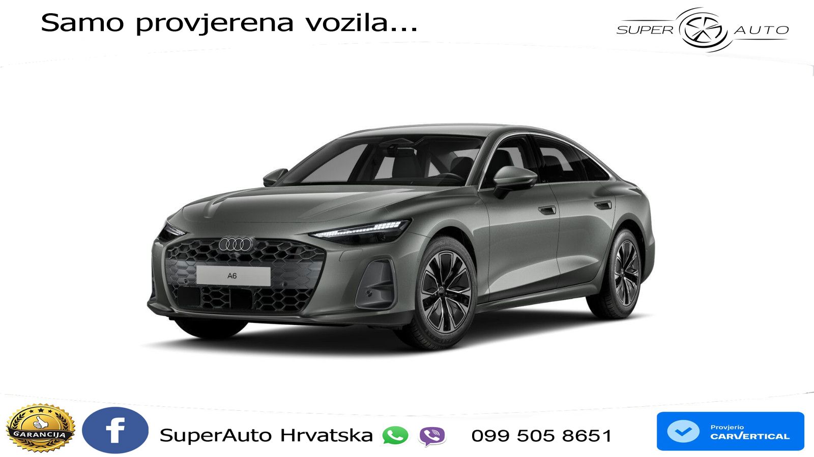 Audi A6 2.0 TDI (204 KS) S tronic LED+GR SJED+ACC