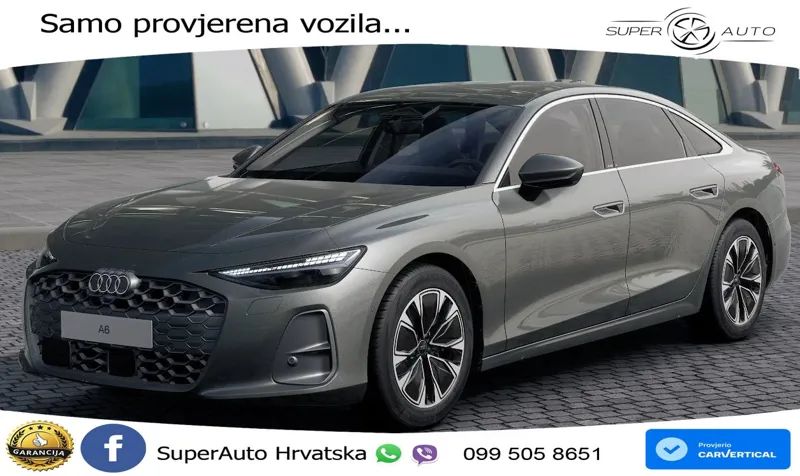 Audi A6 2.0 TDI (204 KS) S tronic LED+GR SJED+ACC