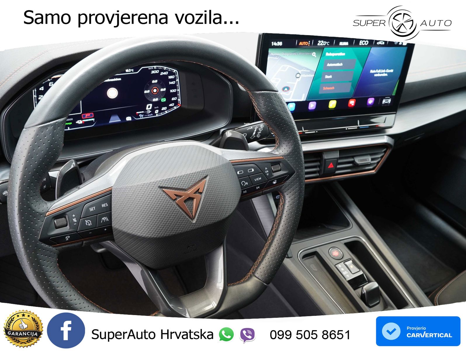 Cupra Formentor 1.4 TSI (204 KS) e-Hybrid DSG LED+ACC