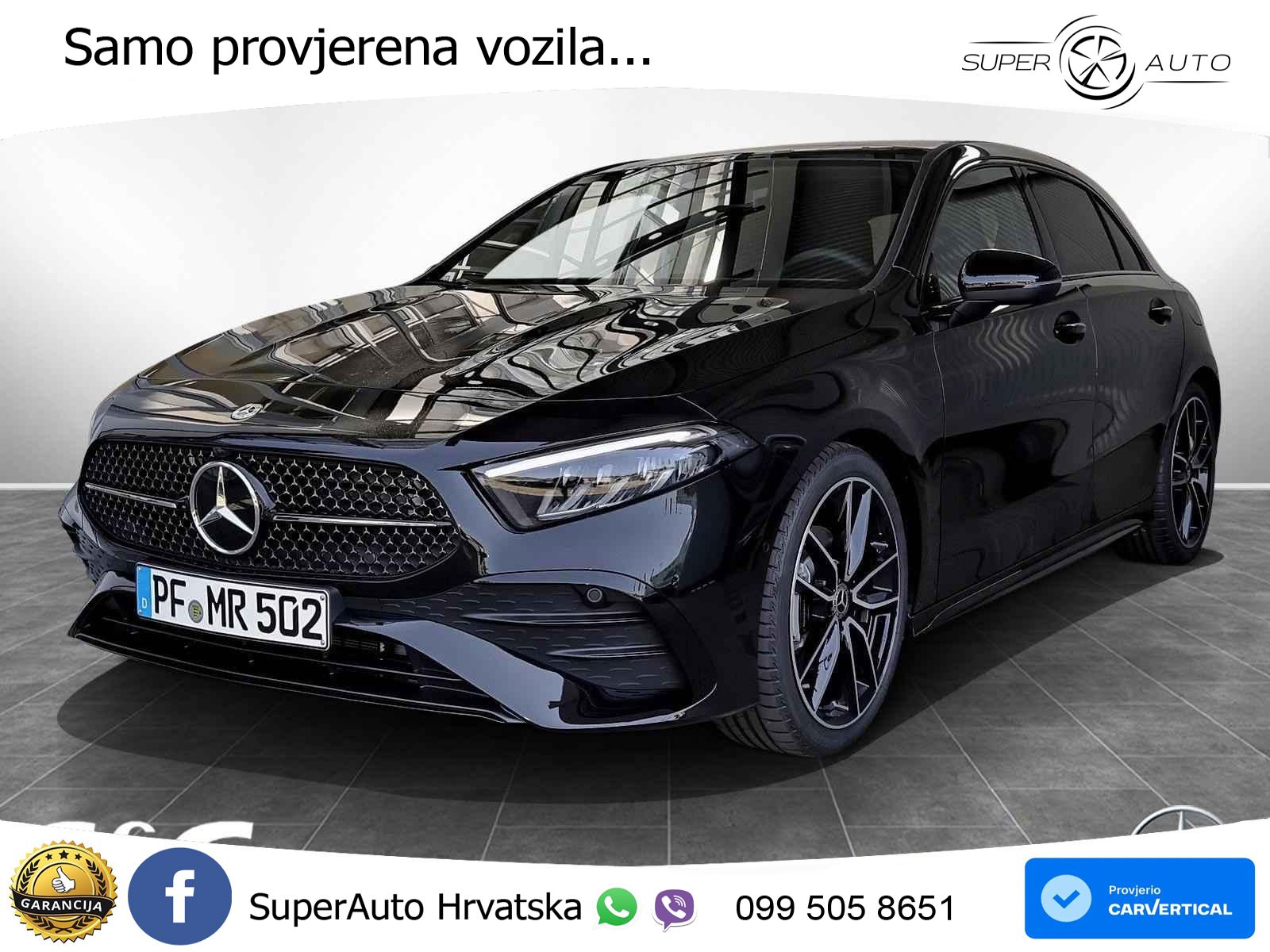 Mercedes-Benz A 200 7G-DCT AMG LED+GR SJED+ACC