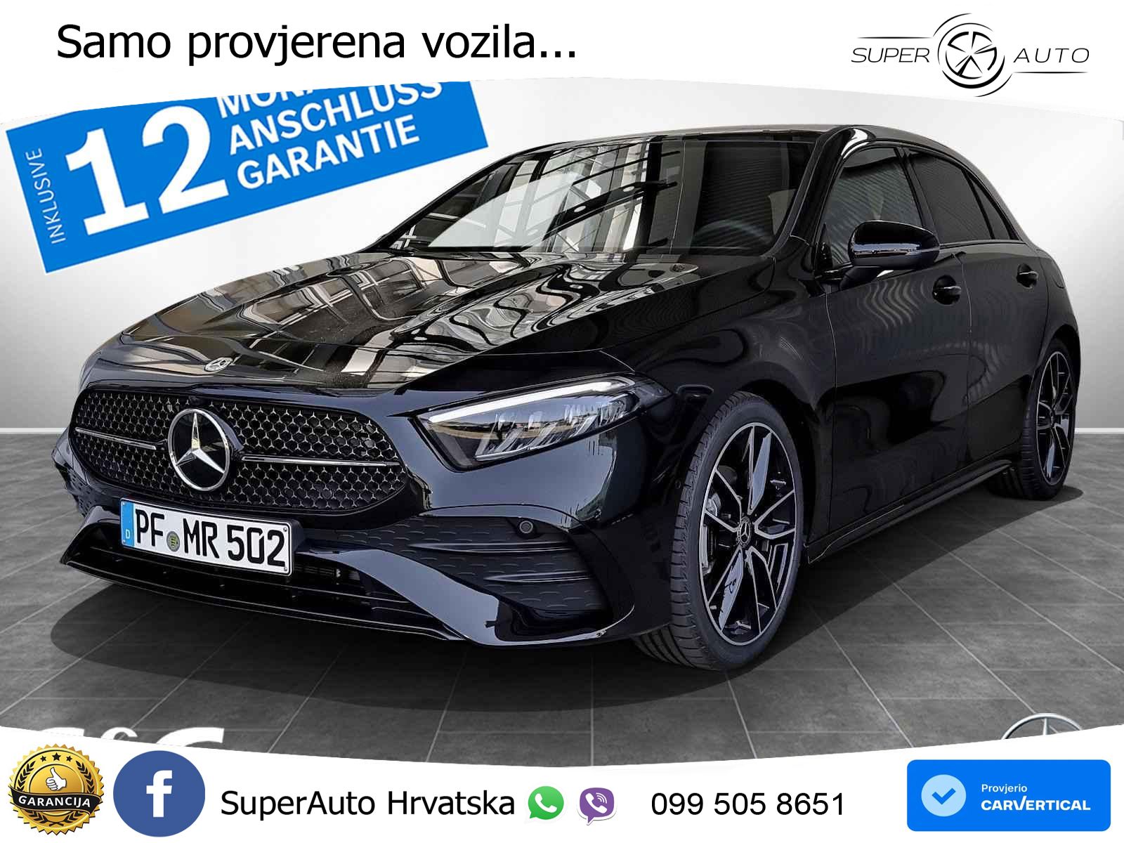 Mercedes-Benz A 200 7G-DCT AMG LED+GR SJED+ACC