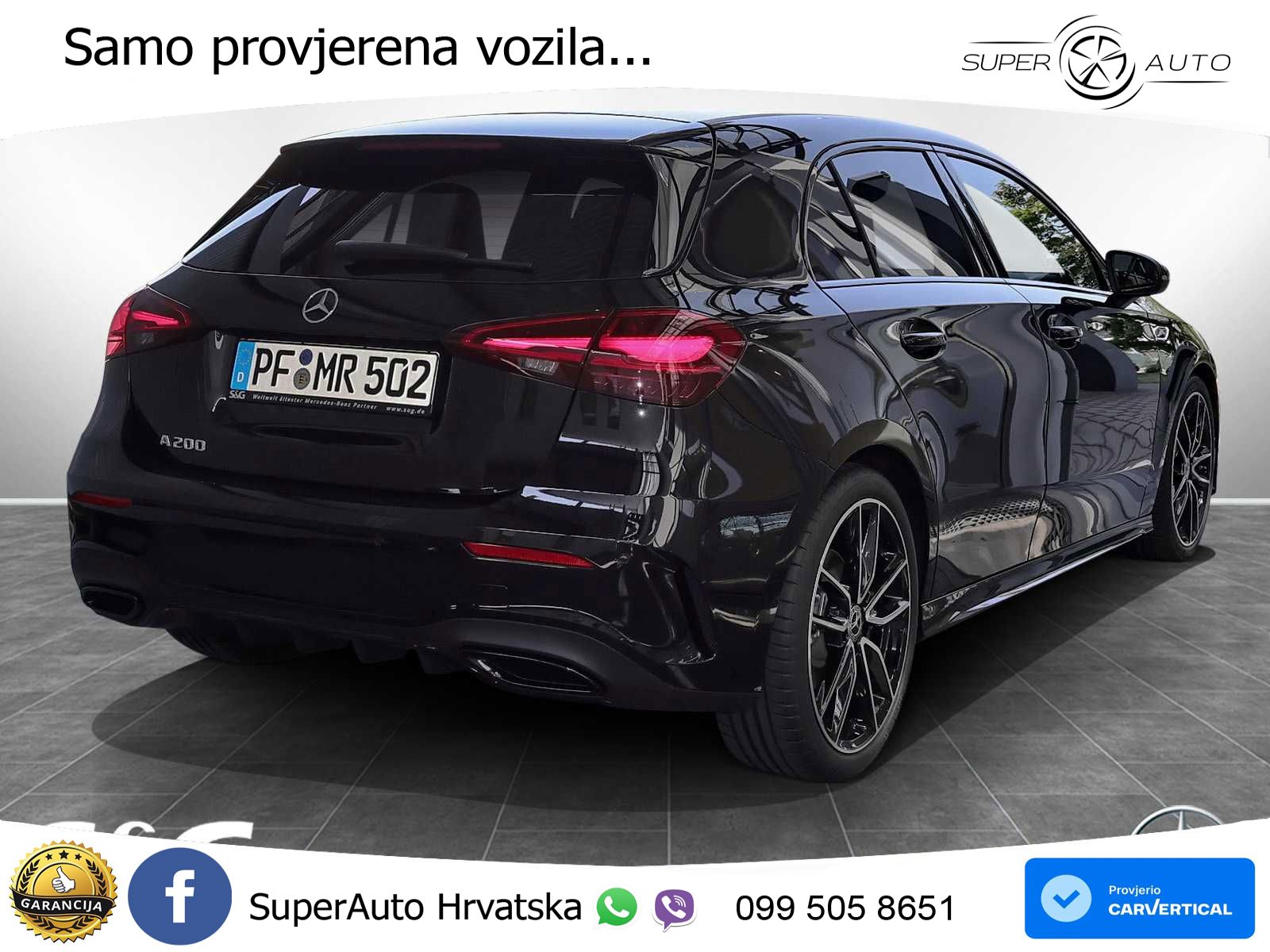 Mercedes-Benz A 200 7G-DCT AMG LED+GR SJED+ACC