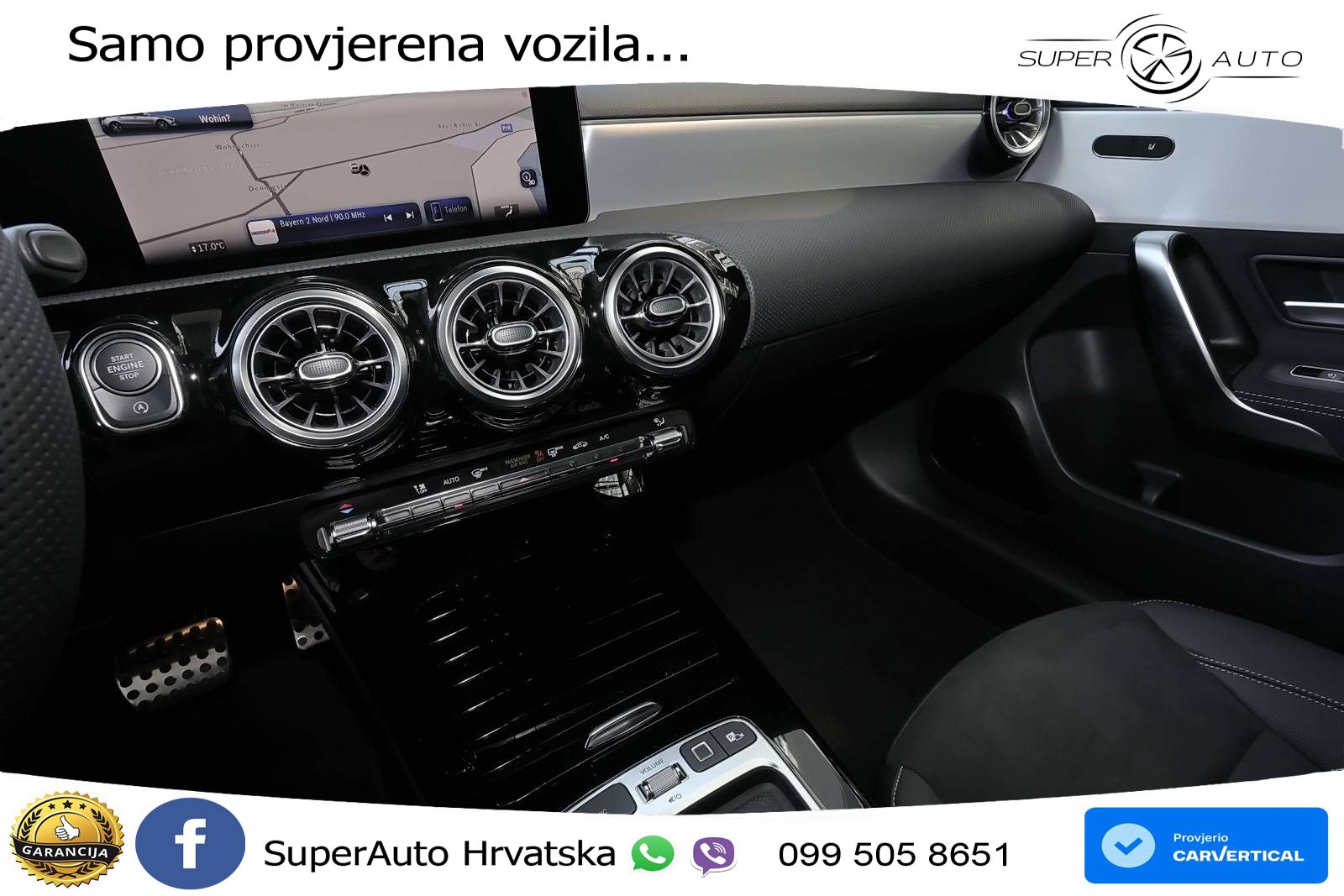 Mercedes-Benz A 200 7G-DCT AMG LED+GR SJED+ACC
