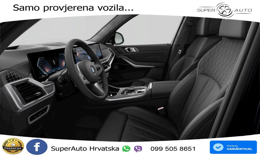 BMW X7 40d (352 KS) xDrive Steptronic M Sport ZRAČNI+ACC+GR SJED+KAM+PANO
