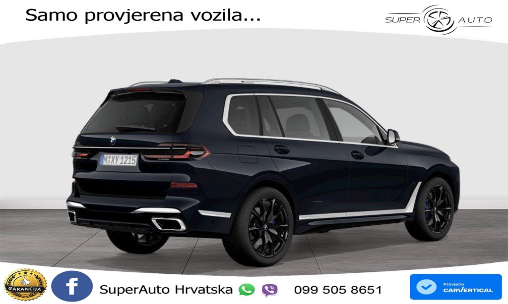 BMW X7 40d (352 KS) xDrive Steptronic M Sport ZRAČNI+ACC+GR SJED+KAM+PANO