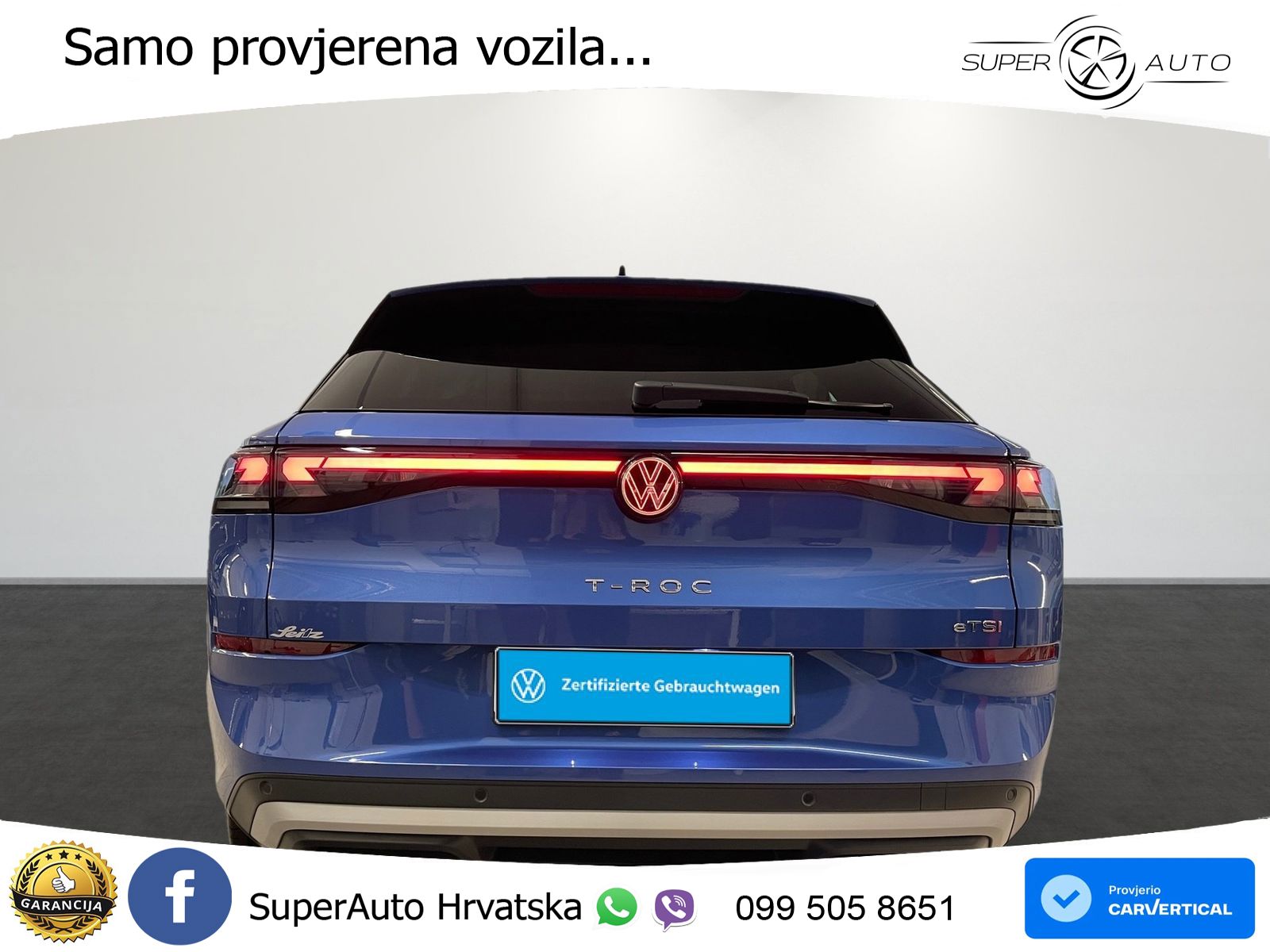 Volkswagen T-Roc II 1.5 eTSI (150 KS)  DSG LED+GR SJED+ACC
