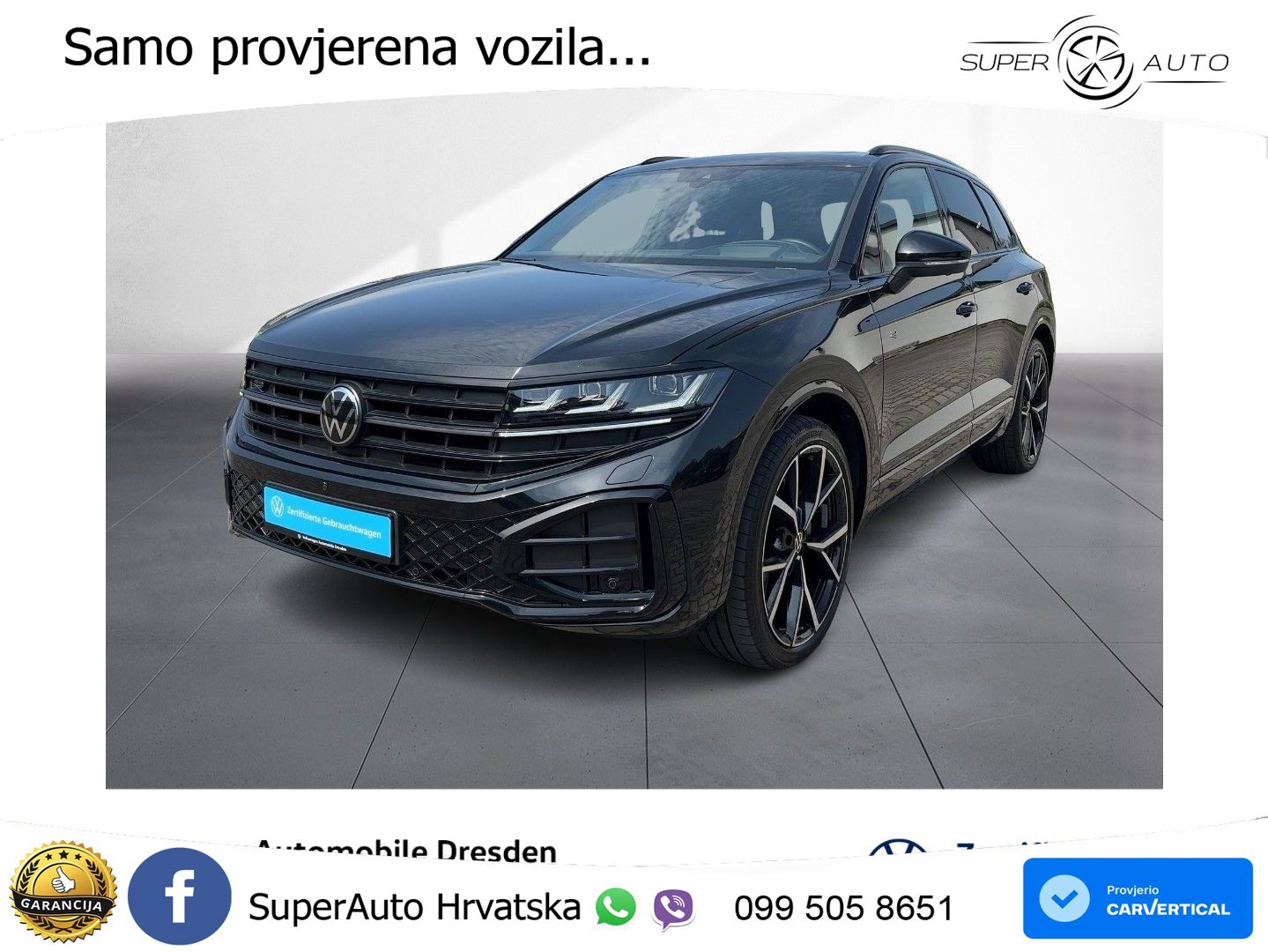 Volkswagen Touareg 3.0 V6 TDI (286 KS) 4MOTION Tiptronic ZRAČNI+ACC+GR SJED+KAM+PANO