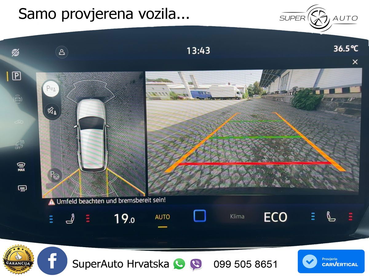 Volkswagen Touareg 3.0 V6 TDI (286 KS) 4MOTION Tiptronic ZRAČNI+ACC+GR SJED+KAM+PANO