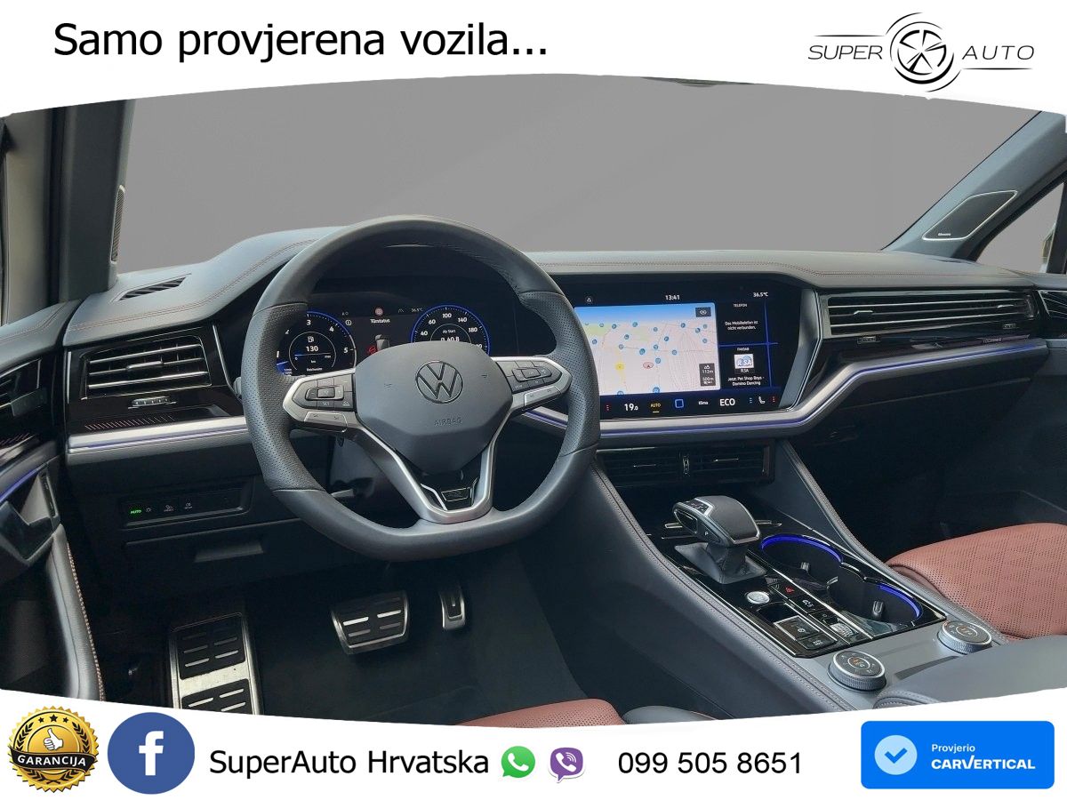 Volkswagen Touareg 3.0 V6 TDI (286 KS) 4MOTION Tiptronic ZRAČNI+ACC+GR SJED+KAM+PANO