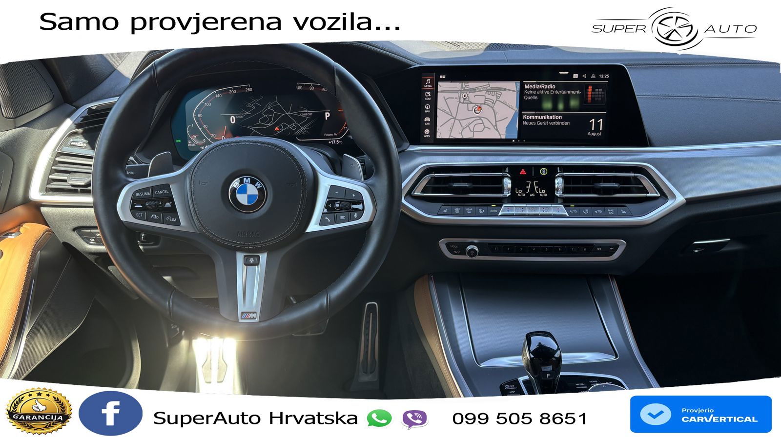 BMW X5 30d (286 KS) xDrive Steptronic M Sport ZRAČNI+ACC+GR SJED+360