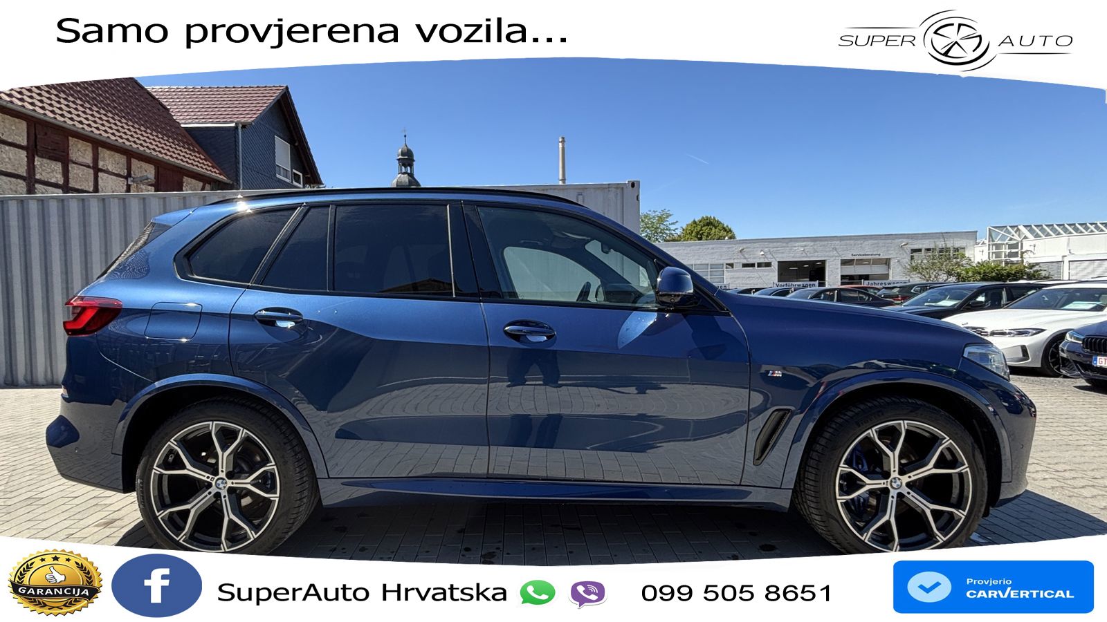 BMW X5 30d (286 KS) xDrive Steptronic M Sport ZRAČNI+ACC+GR SJED+360