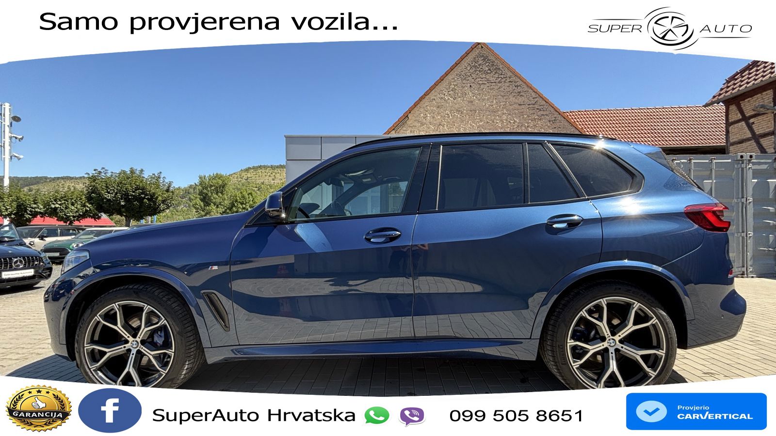 BMW X5 30d (286 KS) xDrive Steptronic M Sport ZRAČNI+ACC+GR SJED+360