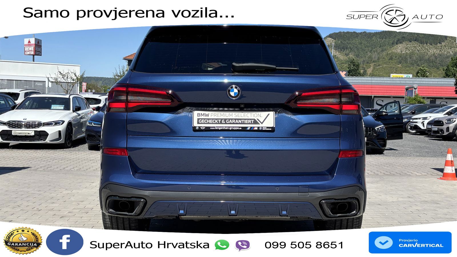 BMW X5 30d (286 KS) xDrive Steptronic M Sport ZRAČNI+ACC+GR SJED+360