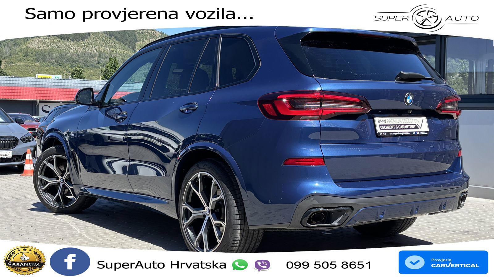 BMW X5 30d (286 KS) xDrive Steptronic M Sport ZRAČNI+ACC+GR SJED+360