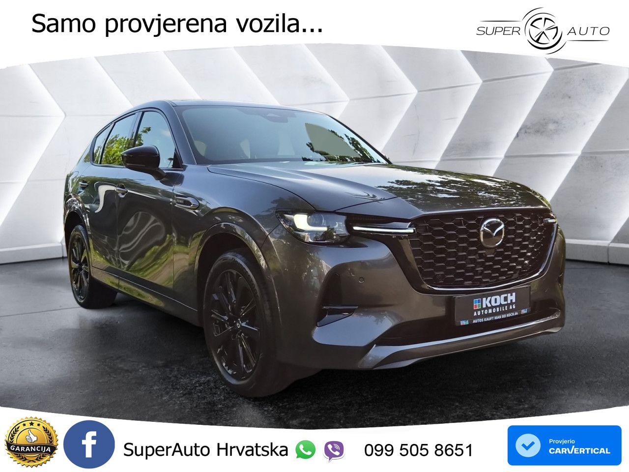 Mazda CX-60 2.5 e-Skyactiv (328 KS) AWD Automatic MATRIX+GR SJED+KAM