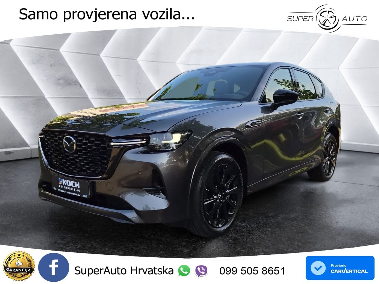 Mazda CX-60 2.5 e-Skyactiv (328 KS) AWD Automatic MATRIX+GR SJED+KAM