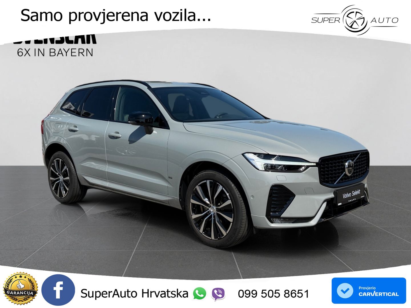 Volvo XC60 B4 Diesel AWD Geartronic ZRAČNI+ACC+GR SJED+KAM+PANO