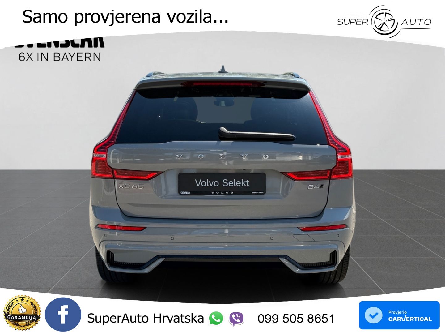 Volvo XC60 B4 Diesel AWD Geartronic ZRAČNI+ACC+GR SJED+KAM+PANO