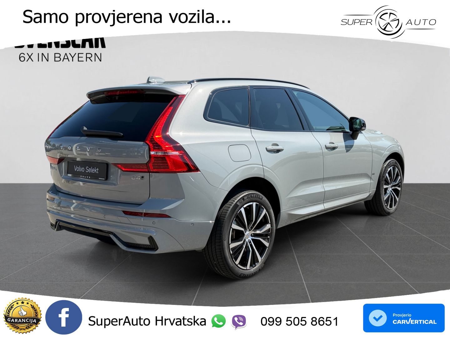 Volvo XC60 B4 Diesel AWD Geartronic ZRAČNI+ACC+GR SJED+KAM+PANO