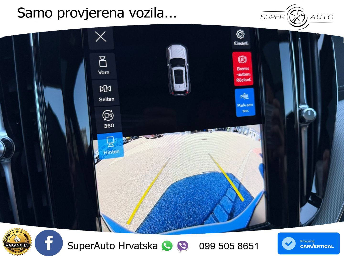 Volvo XC60 B4 Diesel AWD Geartronic ZRAČNI+ACC+GR SJED+KAM+PANO