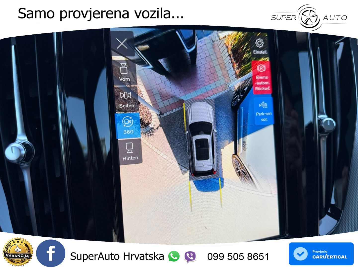 Volvo XC60 B4 Diesel AWD Geartronic ZRAČNI+ACC+GR SJED+KAM+PANO