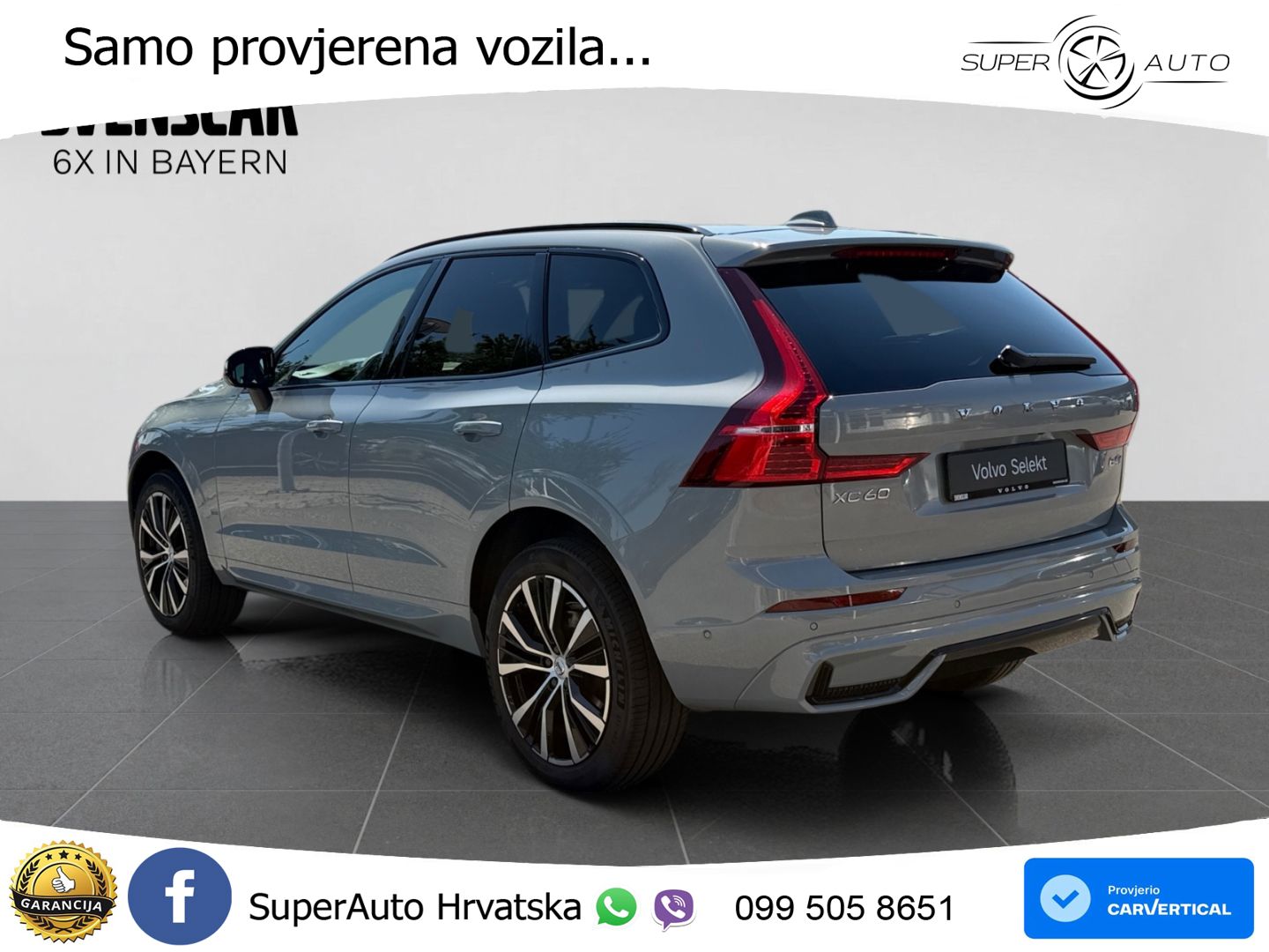 Volvo XC60 B4 Diesel AWD Geartronic ZRAČNI+ACC+GR SJED+KAM+PANO