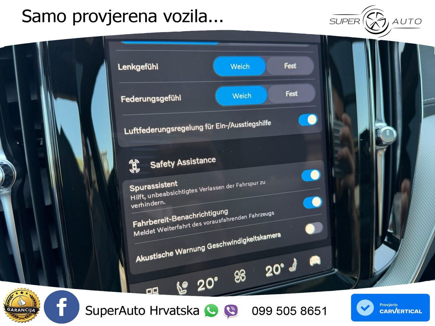 Volvo XC60 B4 Diesel AWD Geartronic ZRAČNI+ACC+GR SJED+KAM+PANO