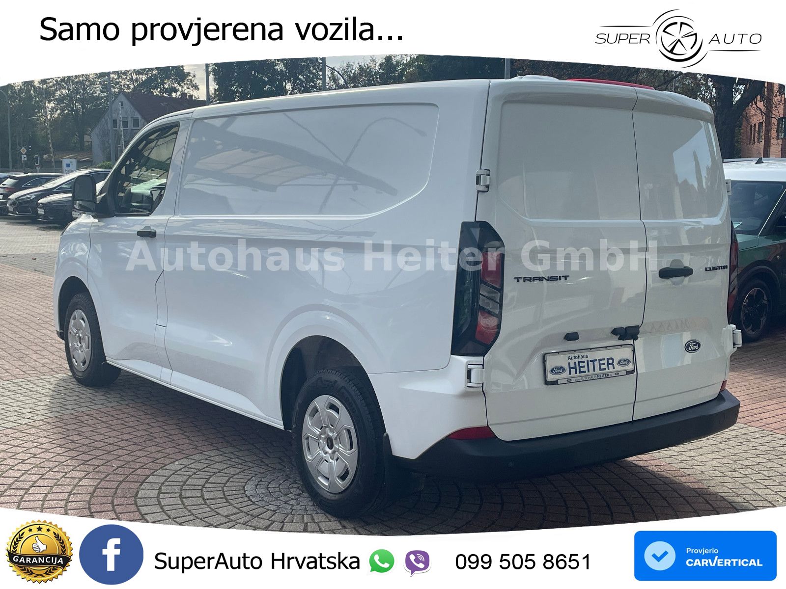 Ford Transit Custom 320 L1H1 Trend / BLIS+ACC+Navi 136 KS