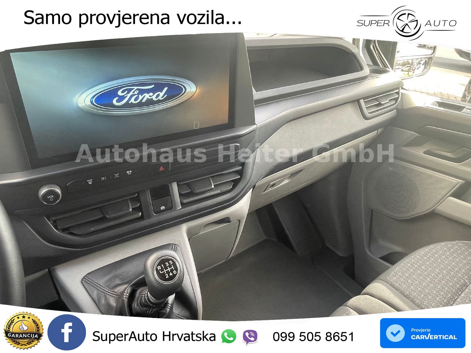 Ford Transit Custom 320 L1H1 Trend / BLIS+ACC+Navi 136 KS