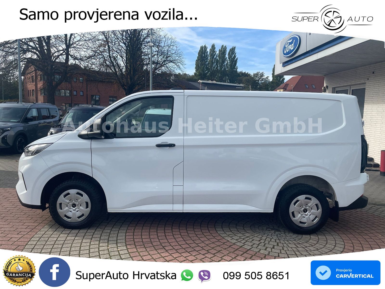 Ford Transit Custom 320 L1H1 Trend / BLIS+ACC+Navi 136 KS
