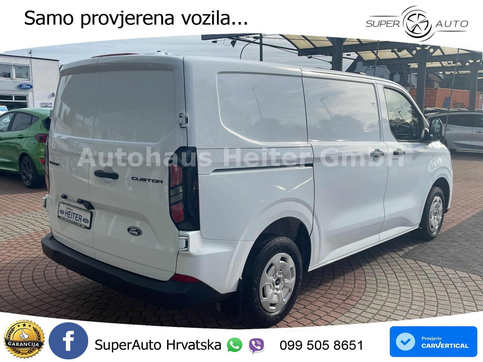 Ford Transit Custom 320 L1H1 Trend / BLIS+ACC+Navi 136 KS