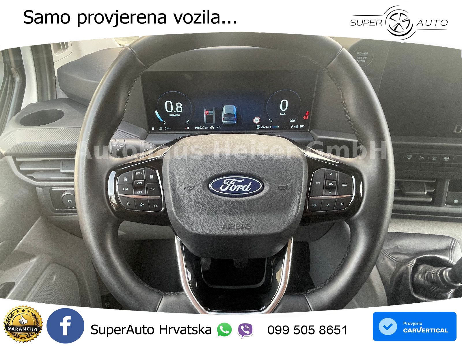 Ford Transit Custom 320 L1H1 Trend / BLIS+ACC+Navi 136 KS