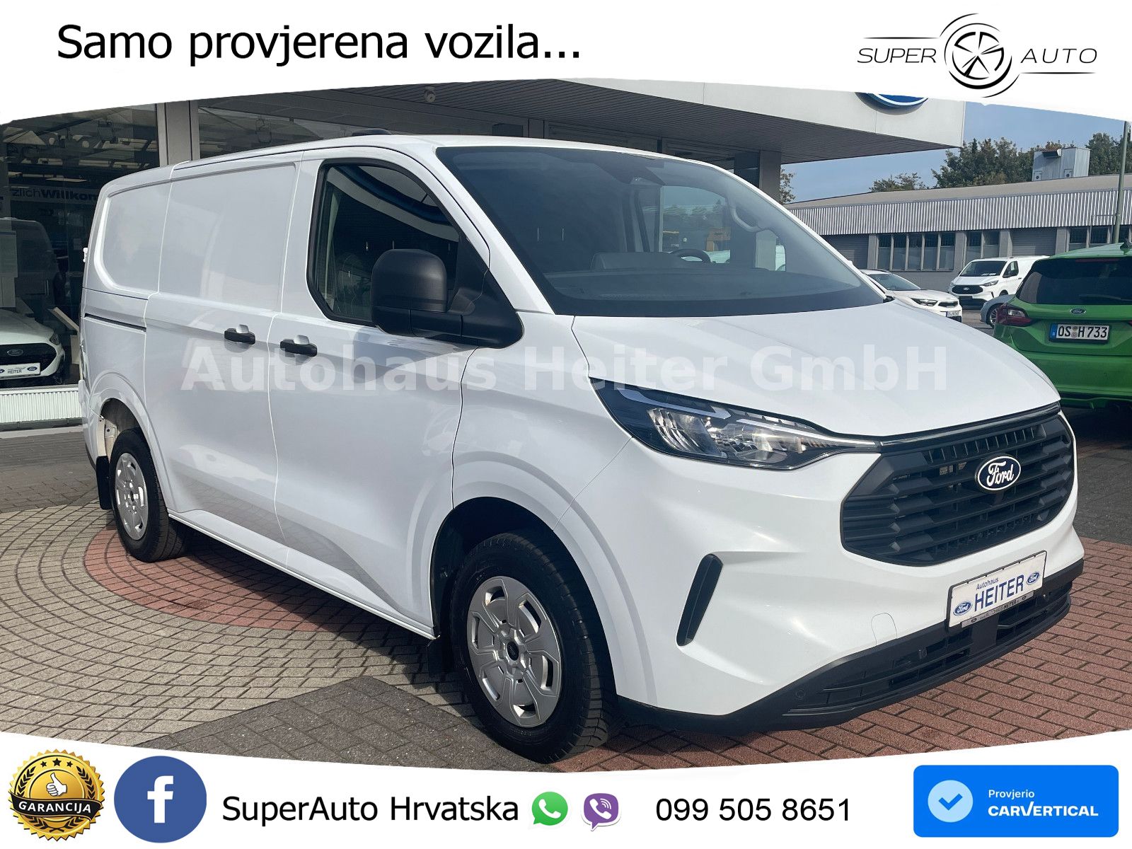 Ford Transit Custom 320 L1H1 Trend / BLIS+ACC+Navi 136 KS