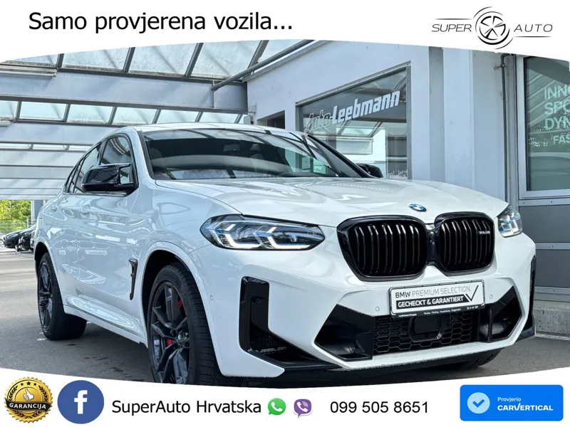BMW X4 M Competition 3.0 (510 KS) xDrive Steptronic LED+GR SJED+ACC